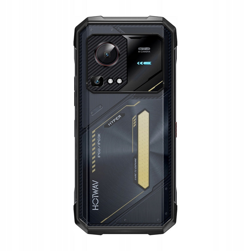 HOTWAV Hyper 7S Armored Smartphone Yellow 4GB + 12GB RAM 256GB 120Hz 6.6" Brand HOTWAV