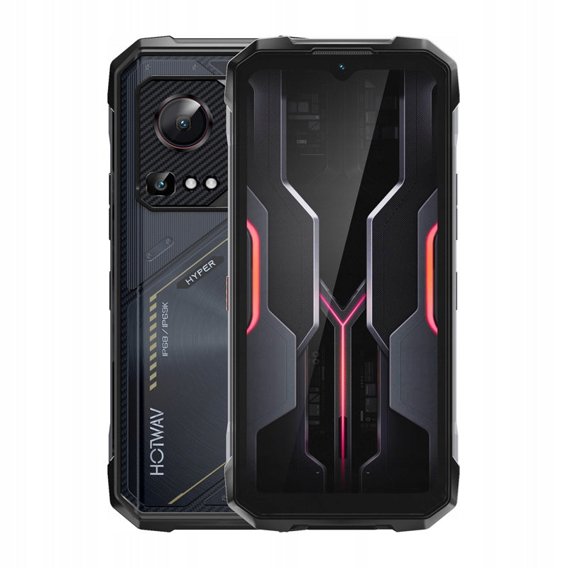 HOTWAV Hyper 7S Armored Smartphone Yellow 4GB + 12GB RAM 256GB 120Hz 6.6"