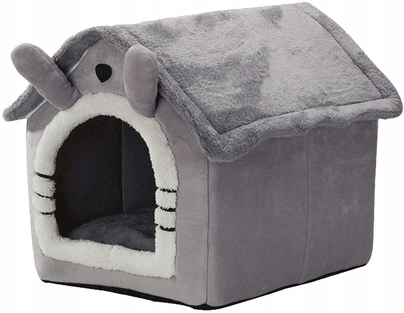 HOUSE with ears for cat dog BED 2in1 M I154