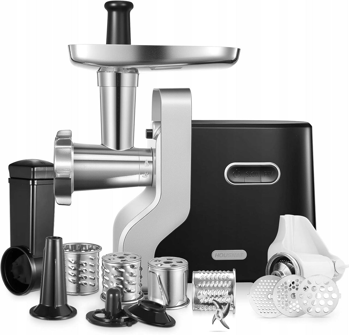 HOUSNAT MG2950R Meat Grinder 2800W Electric 5in1