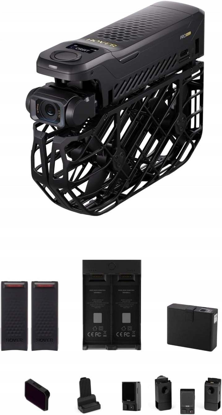 HOVERAir X1 Promax Action Cam 8K drone with camera 10 modes 42 km/h Ski Kombo Packaging status original