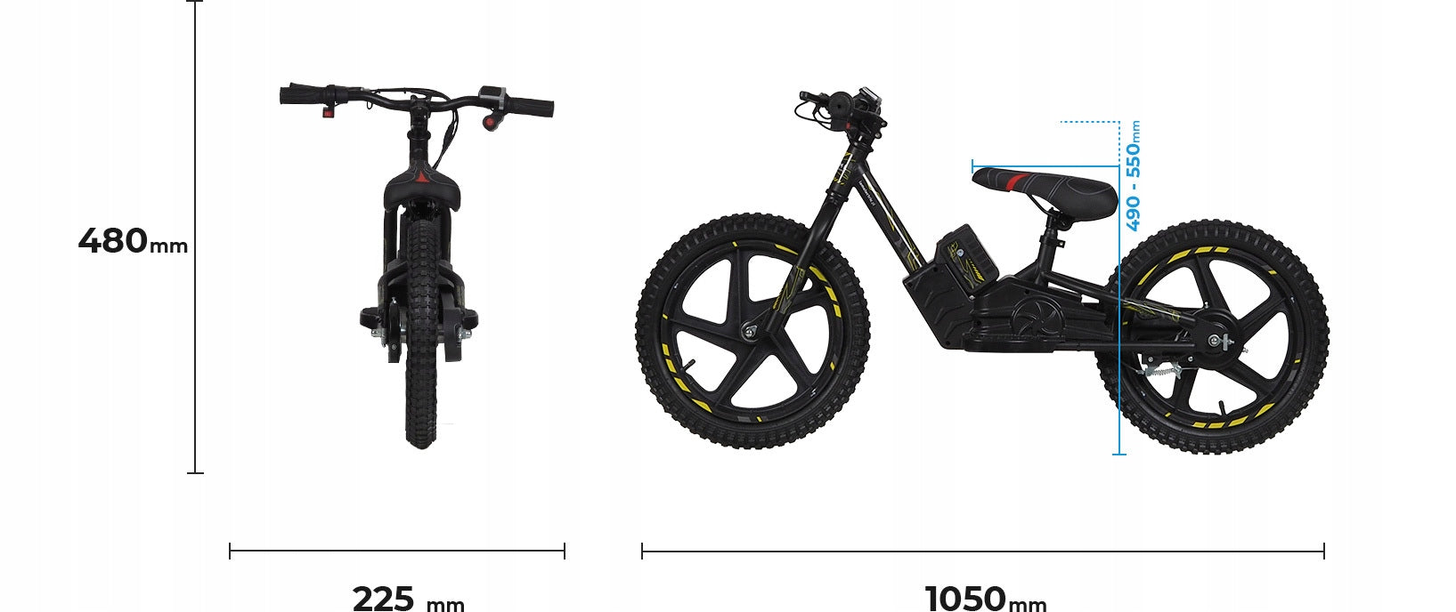 HP 16'' Electric Balance Bike Model 121E 16''