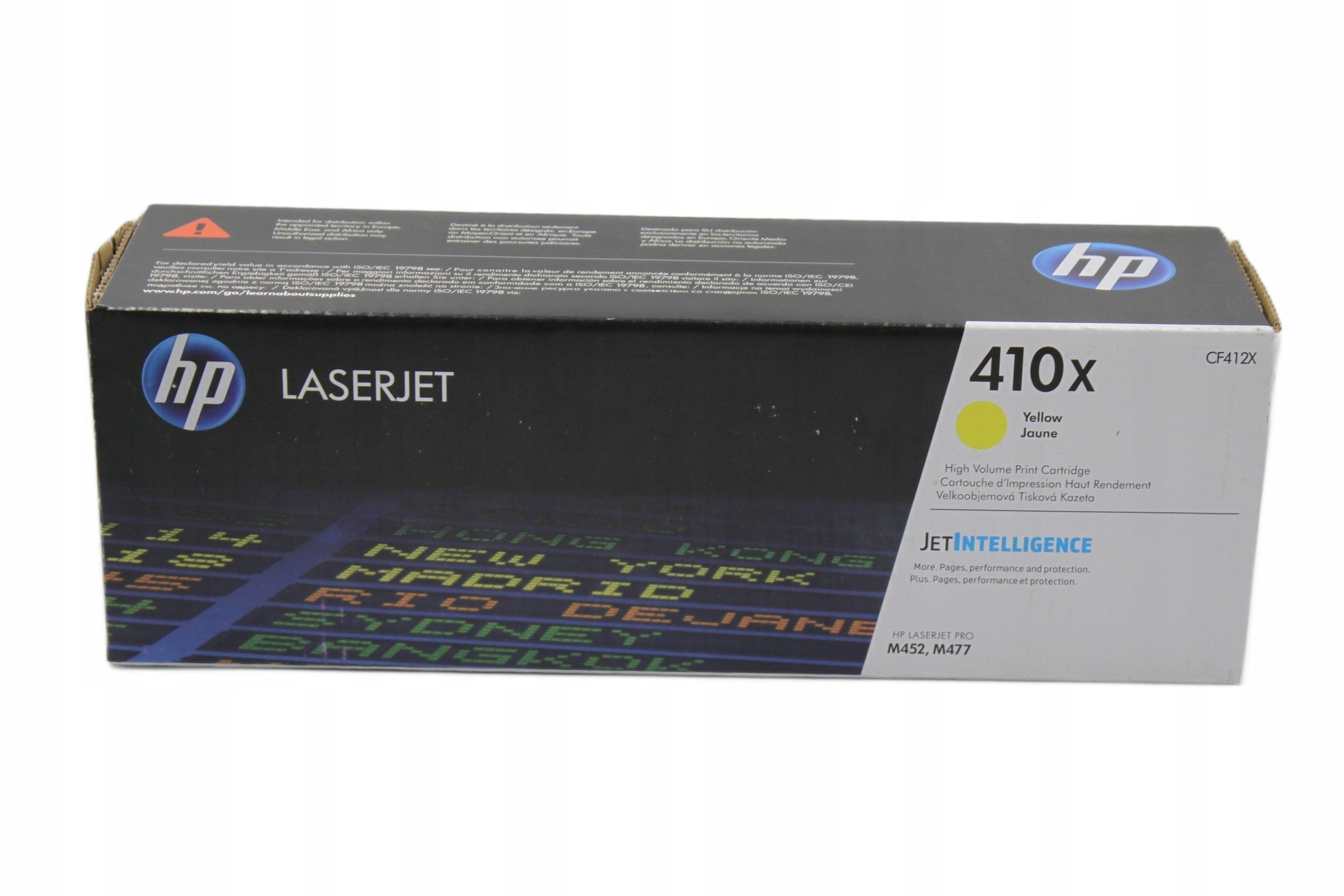 HP 410X CF412X toner yellow original