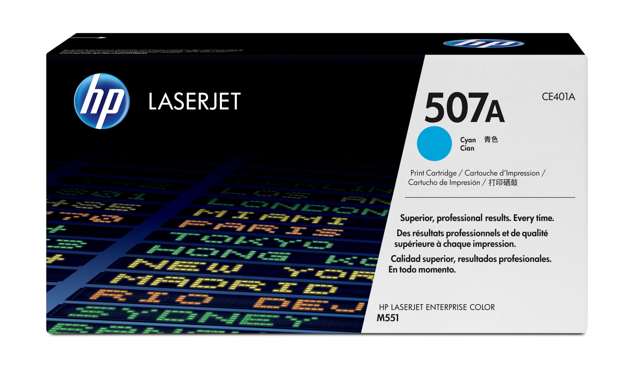 HP CE401A Toner HP 507A Cyan Model CE401A