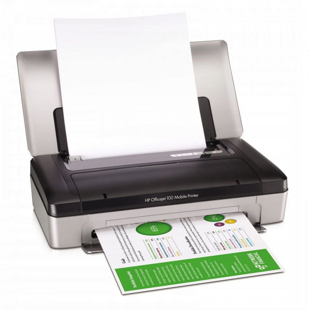 HP OfficeJet 100 portable Bluetooth printer NEW + inks