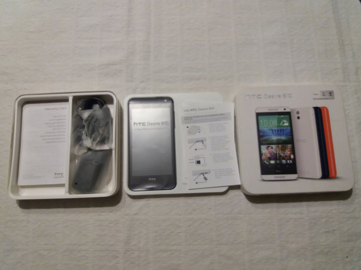 HTC Desire 610 1 GB / 8 GB blue ORIGINAL Polish STORE FABR FOILS