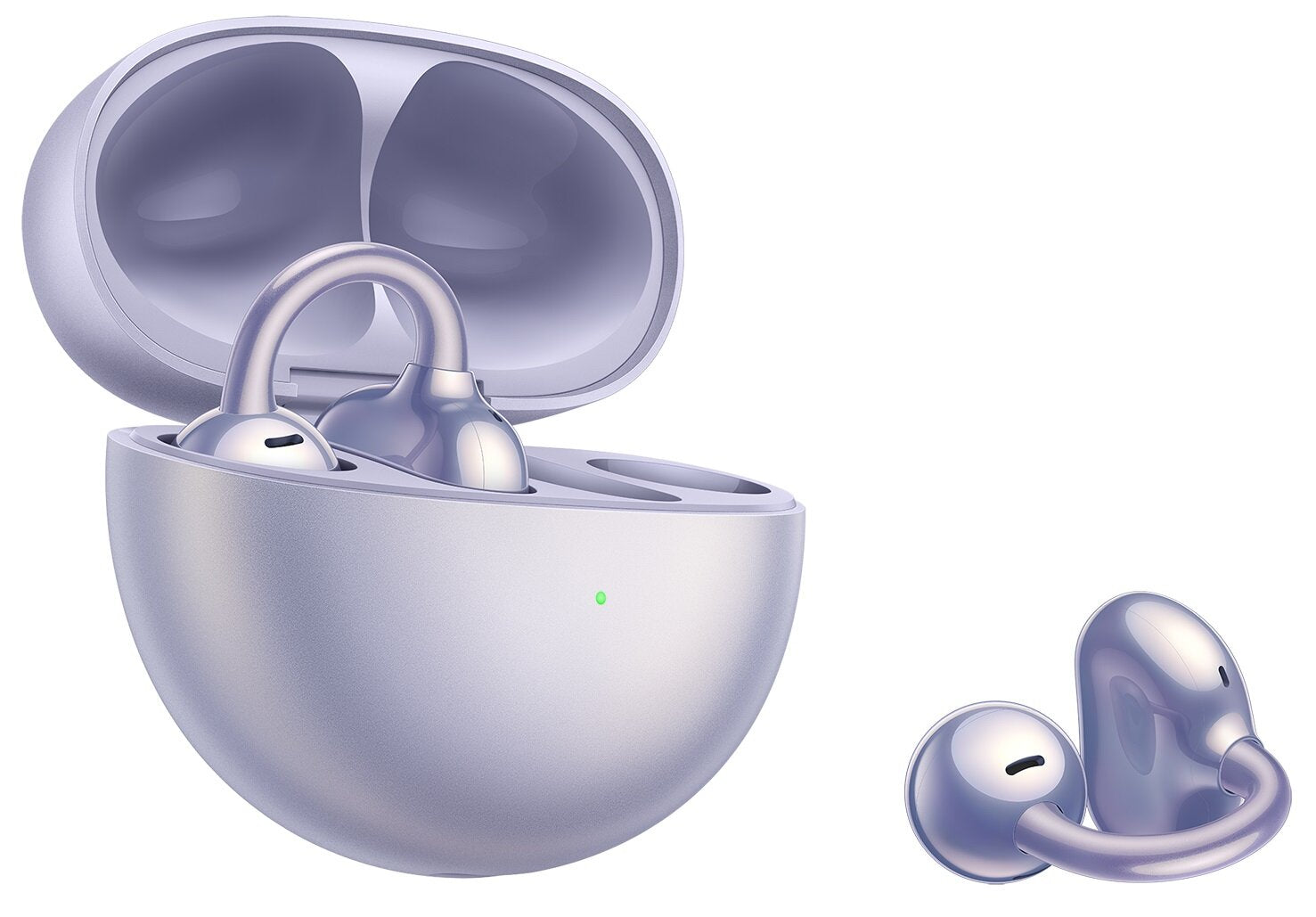 HUAWEI FreeClip Purple Air Headphones Brand Huawei