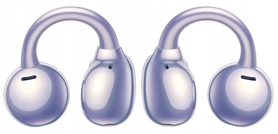 HUAWEI FreeClip Purple Air Headphones Model FreeClip