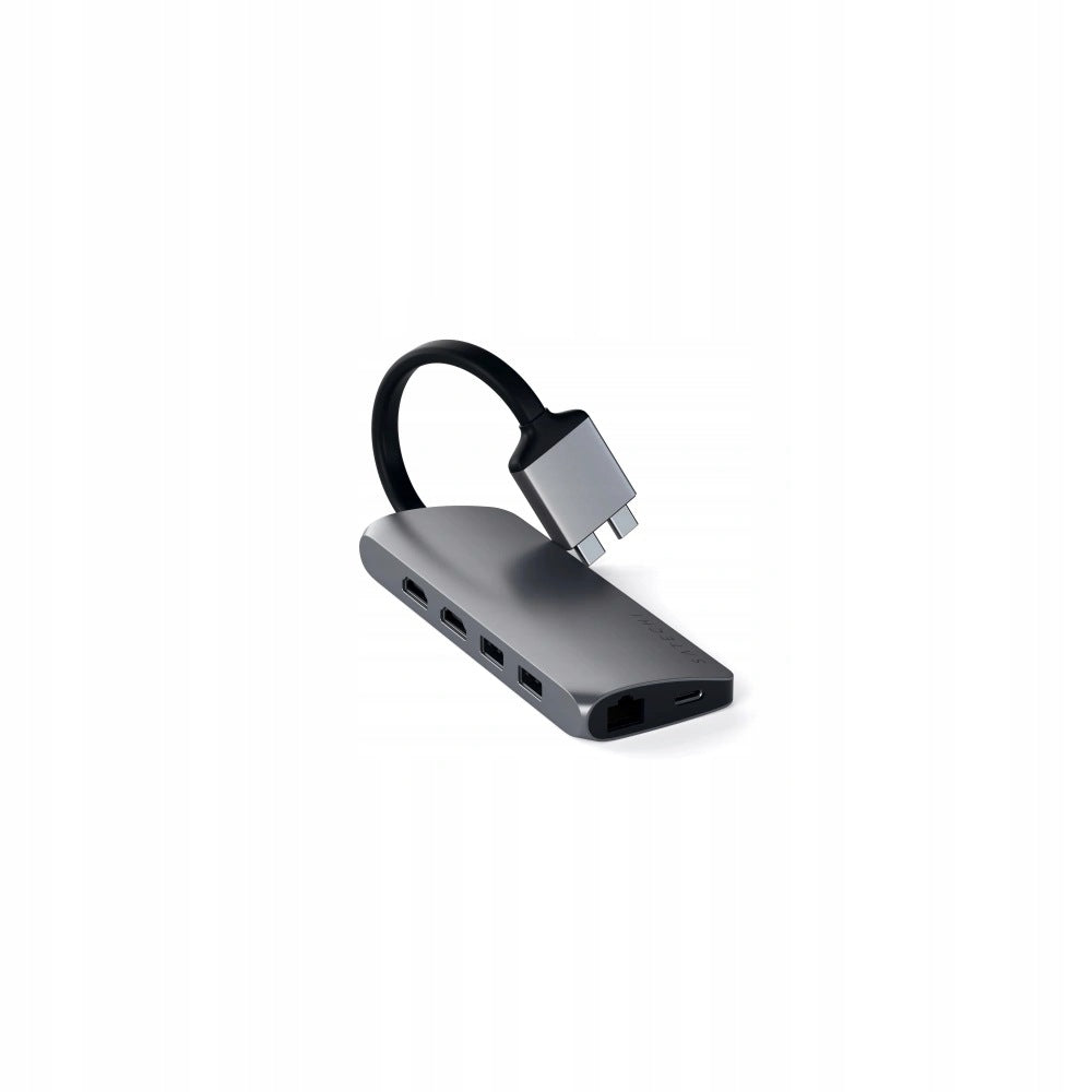 HUB Adapter Satechi USB-C Dual Multimedia Adapter for MacBook with Dual US