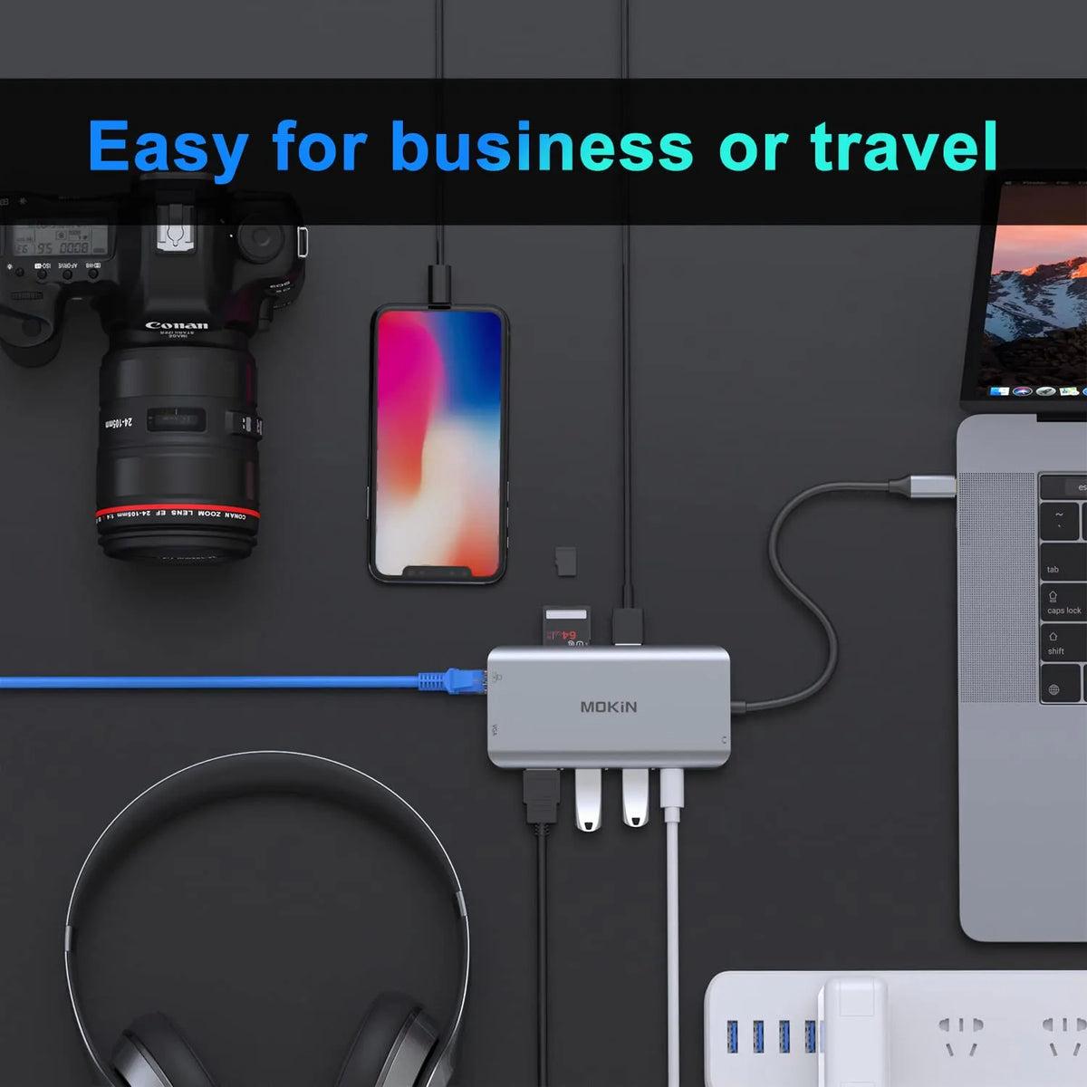 HUB DOCKING STATION 10in1 MOKiN USB C multiport Hub Manufacturer code MOUC0203
