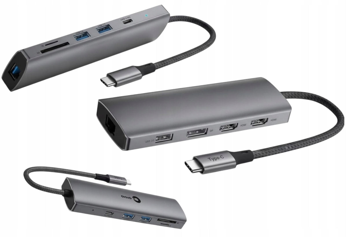 HUB USB-C 100W HP More Ports and Single Cable Charging 2 Monitors