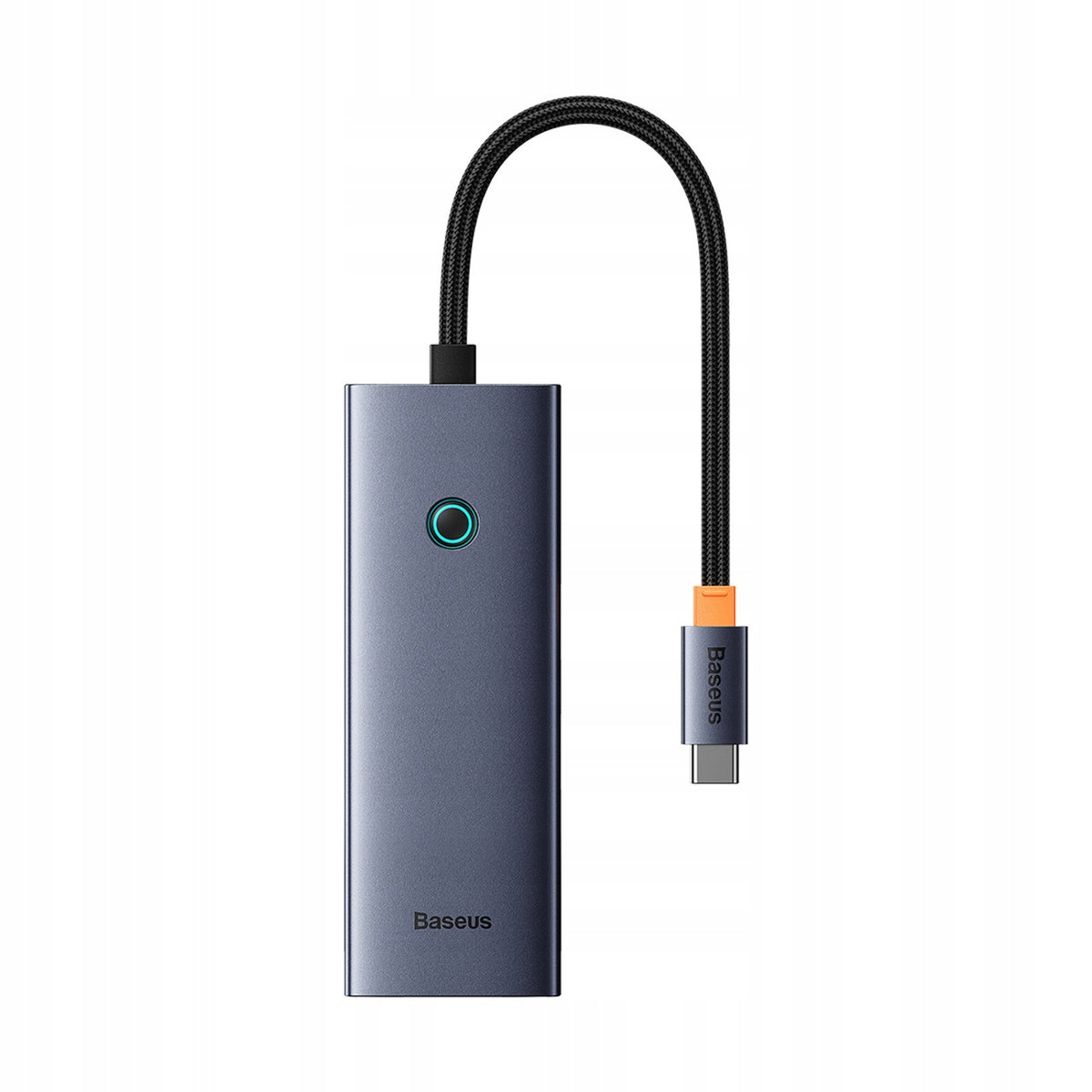 HUB USB-C 5IN1 SPLITTER 4K 100W PD GREY ALUMINUM BASEUS