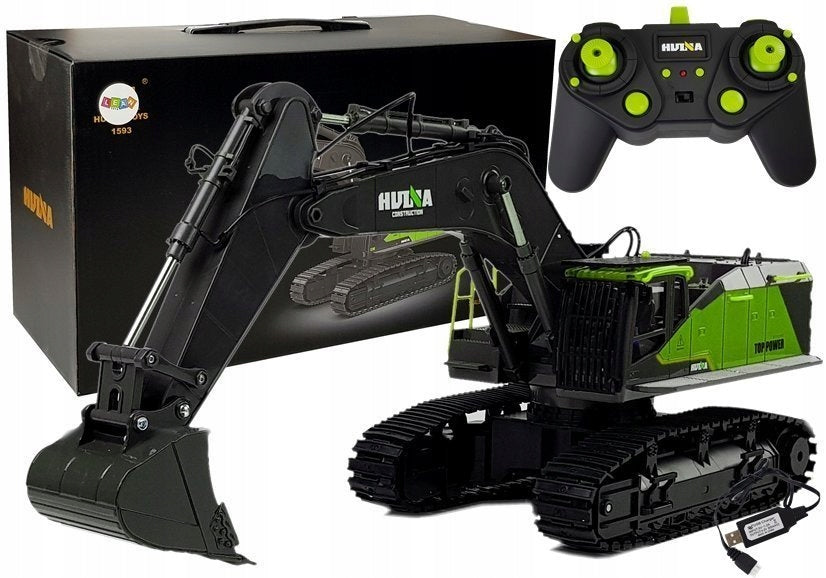 HUGE HUINA 1:14 R/C 2,4 GHz REMOTE CONTROLLED EXCAVATOR