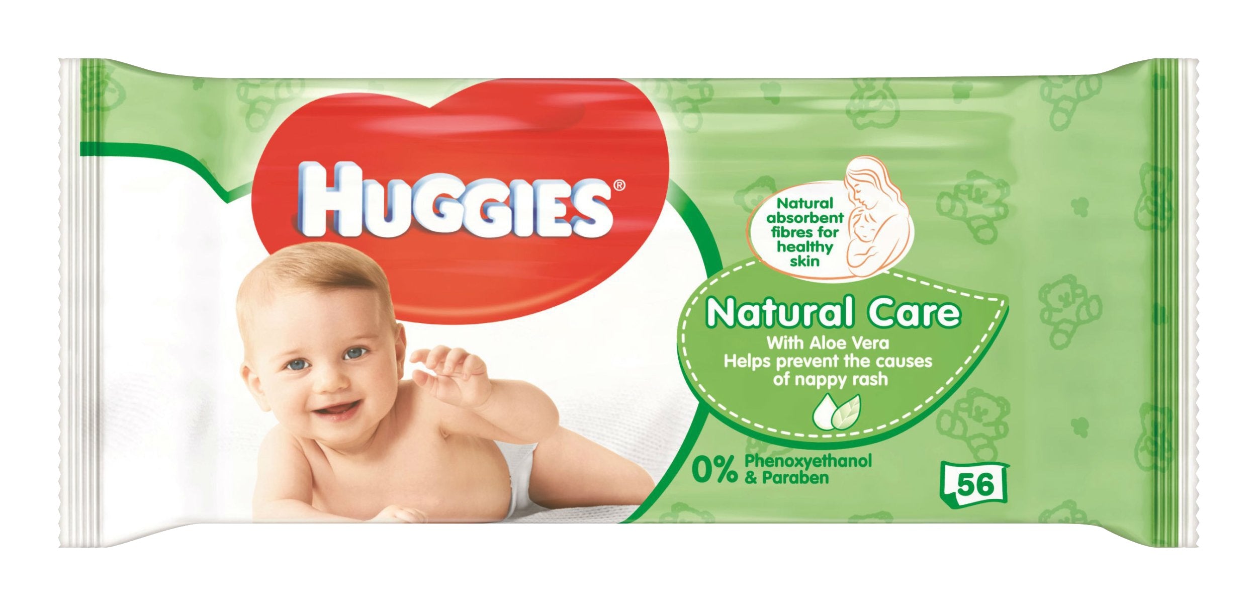 HUGGIES WIPES 56PCS NATURAL CARE Manufacturer code 5029053550152