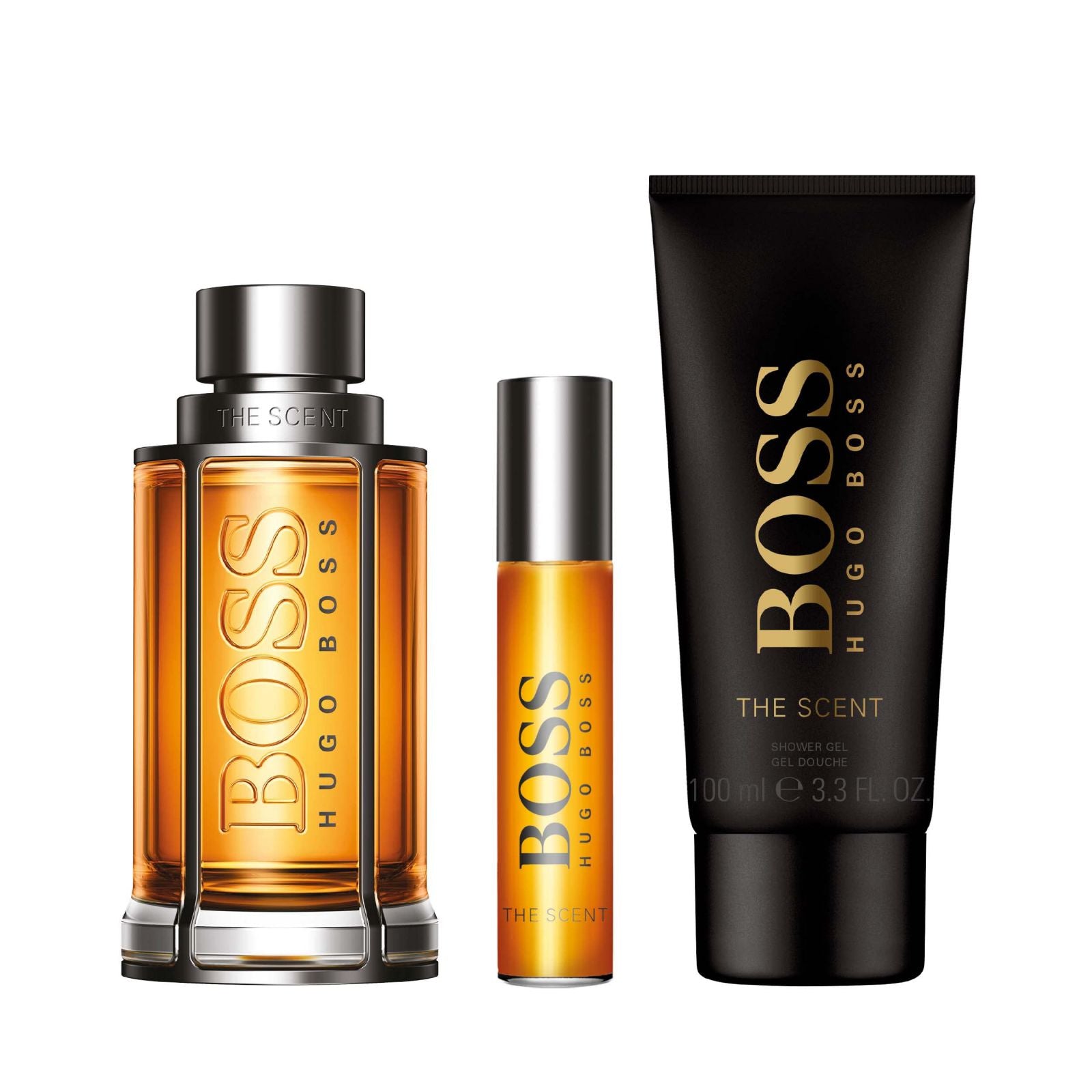 HUGO BOSS BOSS THE SCENT - EAU DE TOILETTE 100 ML+SPRCHOVÝ GEL 100 ML+WATER T