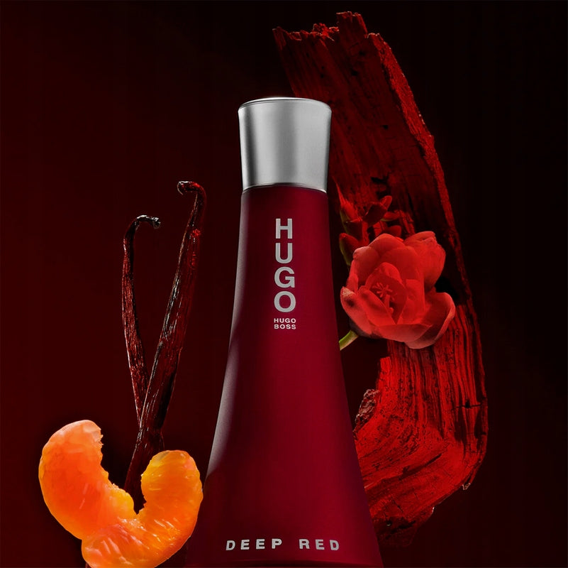 HUGO BOSS Deep Red Eau de Parfum 90 ml FOLIA Manufacturer code HUGO BOSS Deep Red