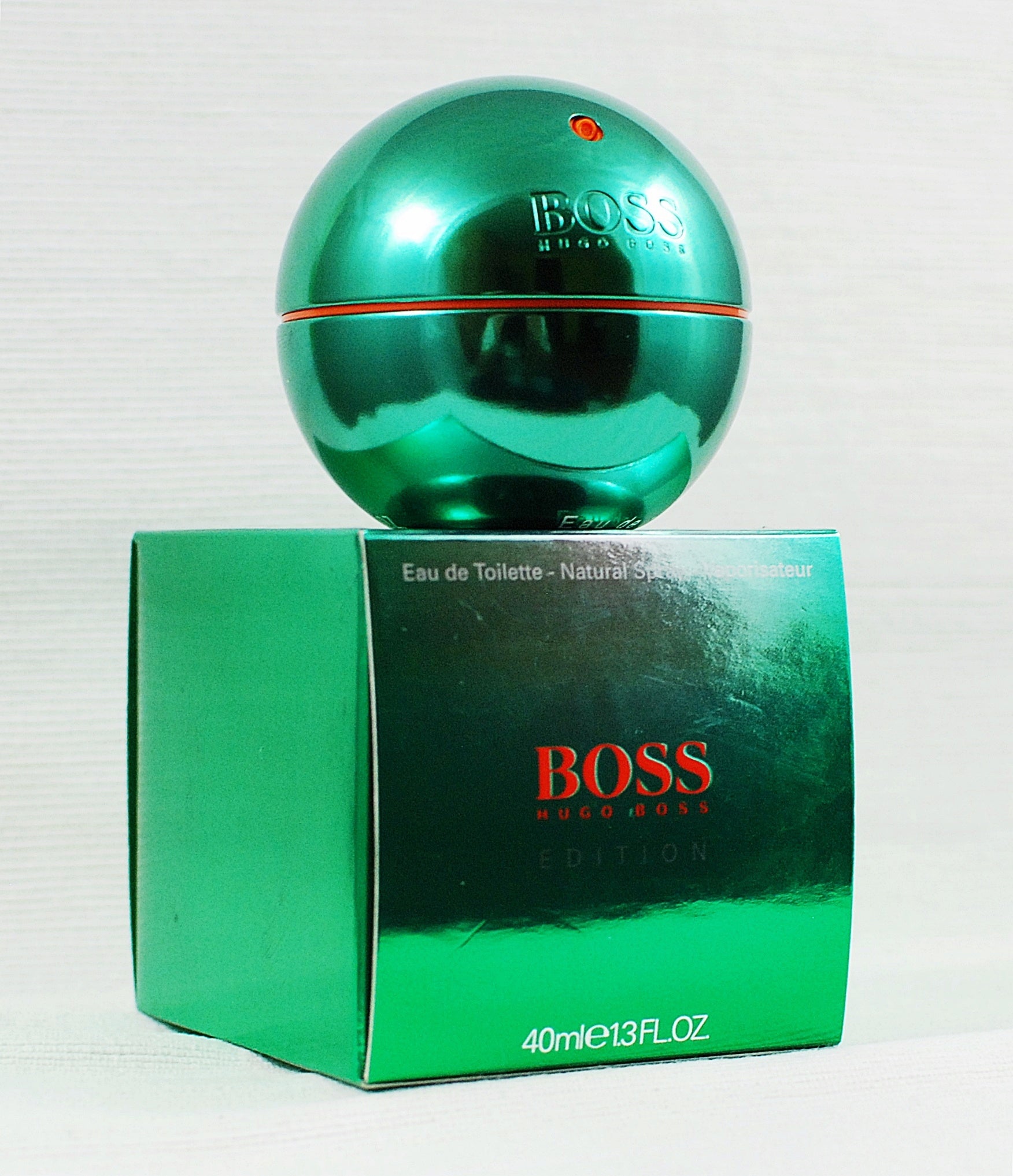 HUGO BOSS HUGO IN MOTION GREEN EDITION 40 ML EAU DE TOILETE UNIQUE Packaging status original