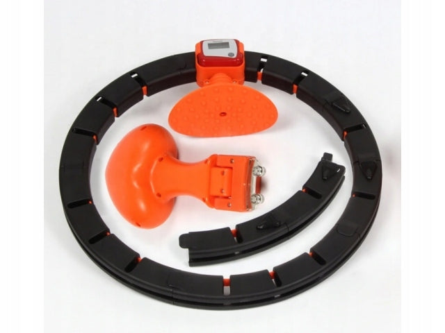 HULA HOOP WITH LCD SPEED COUNTER AND SLIMMING FOLDING WEIGHT Brand no brand