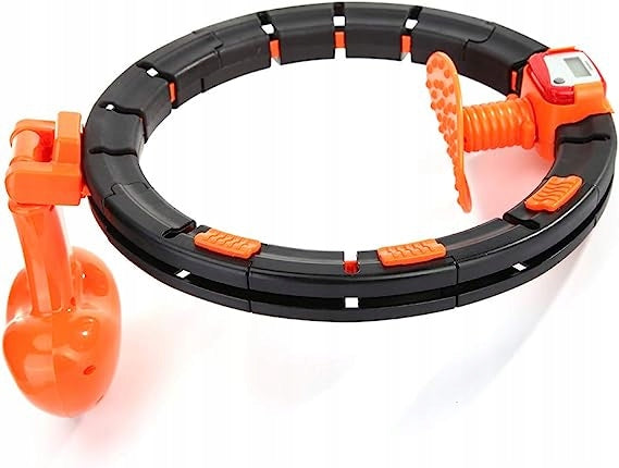 HULA HOOP WITH LCD SPEED COUNTER AND SLIMMING FOLDING WEIGHT Manufacturer code INTELIGENTNE HULAHOP Z MASAŻEREM