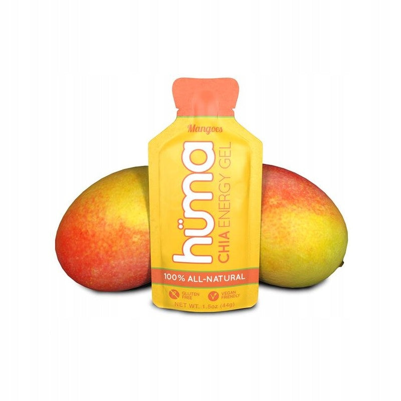HUMA ENERGY GEL NATURAL ENERGY GEL // CHIA SEEDS // MANGO FLAVOR