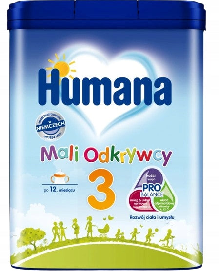 HUMANA 3 MILK POWDER AFTER 12 MONTHS 650G
