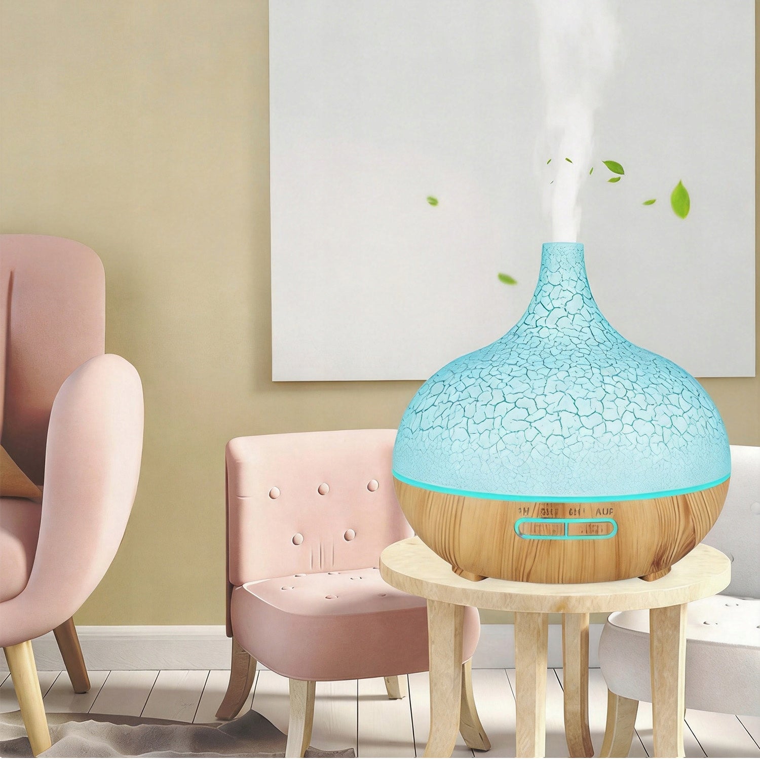 HUMIDIFIER 500ML AROMA DIFFUSER LED REMOTE TIMER AROMATHERAPY EAN (GTIN) 659814278671
