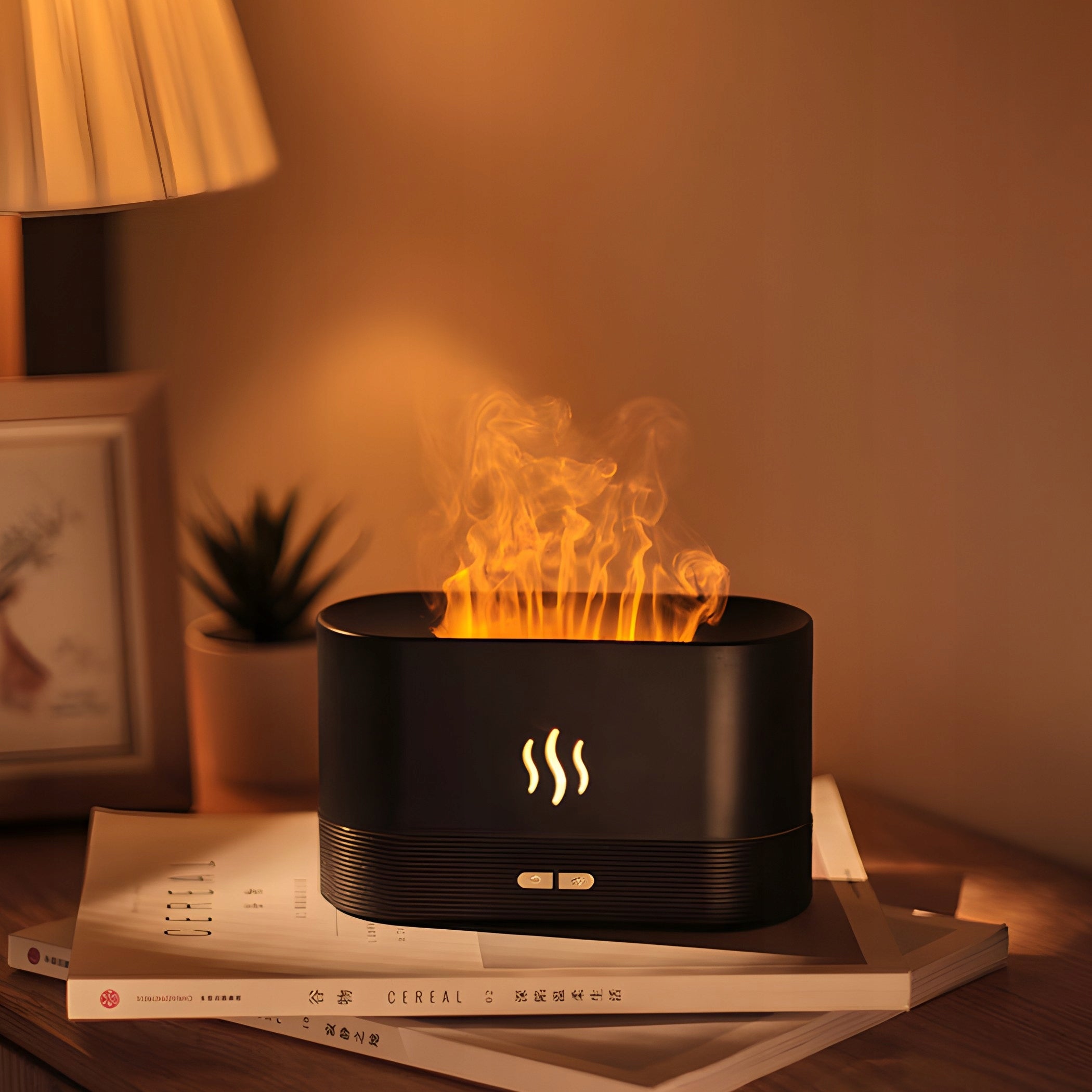HUMIDIFIER AIR FIREPLACE DIFFUSER AROMATHERAPY LED LAMP FIRE EFFECT Manufacturer of a medical device brak