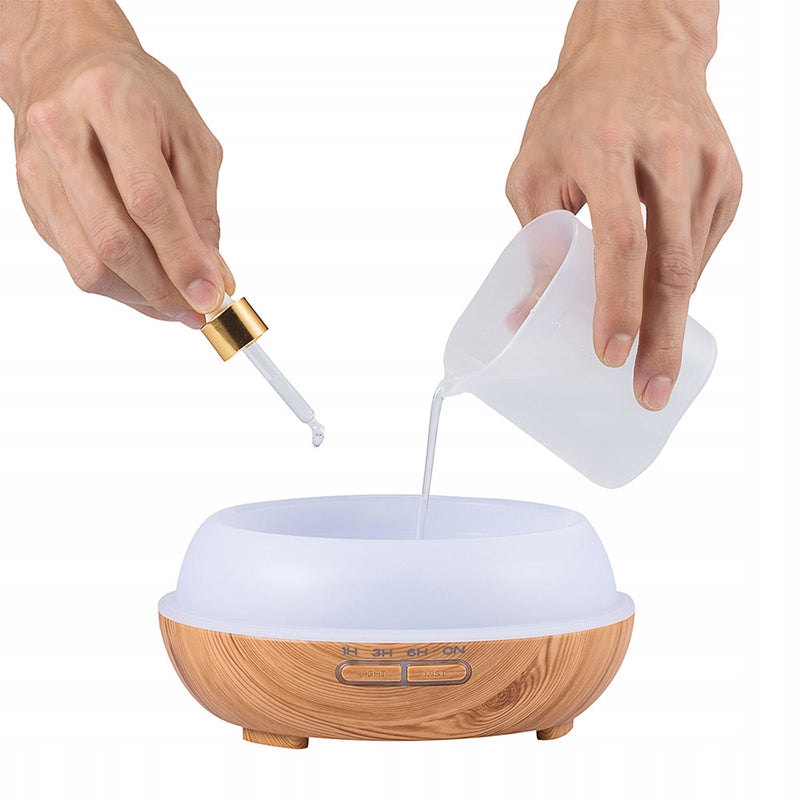 HUMIDIFIER AROMA DIFFUSER AROMATHERAPY NIGHT LIGHT FOR BABY Dominant color brown