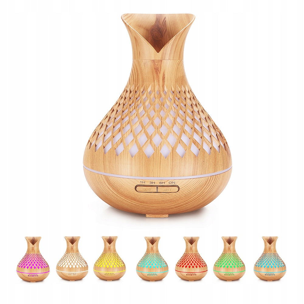 HUMIDIFIER AROMA DIFFUSER ELECTRIC AROMATHERAPY FOR OILS Model Dyfuzor Zapachowy Aromaterapia Pilot