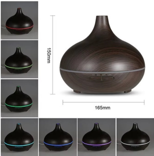 HUMIDIFIER AROMA DIFFUSER FOR ESSENTIAL OILS AROMATHERAPY LED Model AX-1006-D