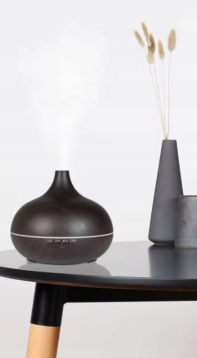 HUMIDIFIER AROMA DIFFUSER FOR ESSENTIAL OILS AROMATHERAPY LED Packaging status original
