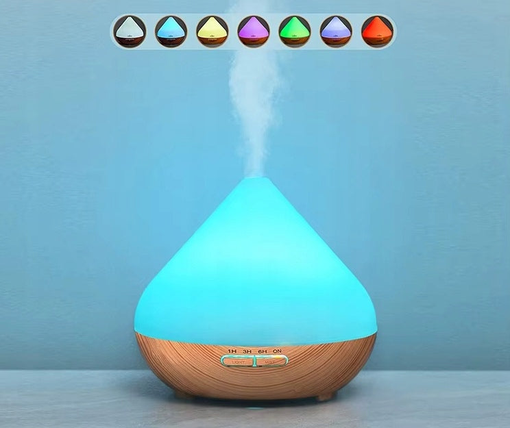 HUMIDIFIER AROMA DIFFUSER FOR ESSENTIAL OILS AROMATHERAPY LED Type ultrasonic humidifier