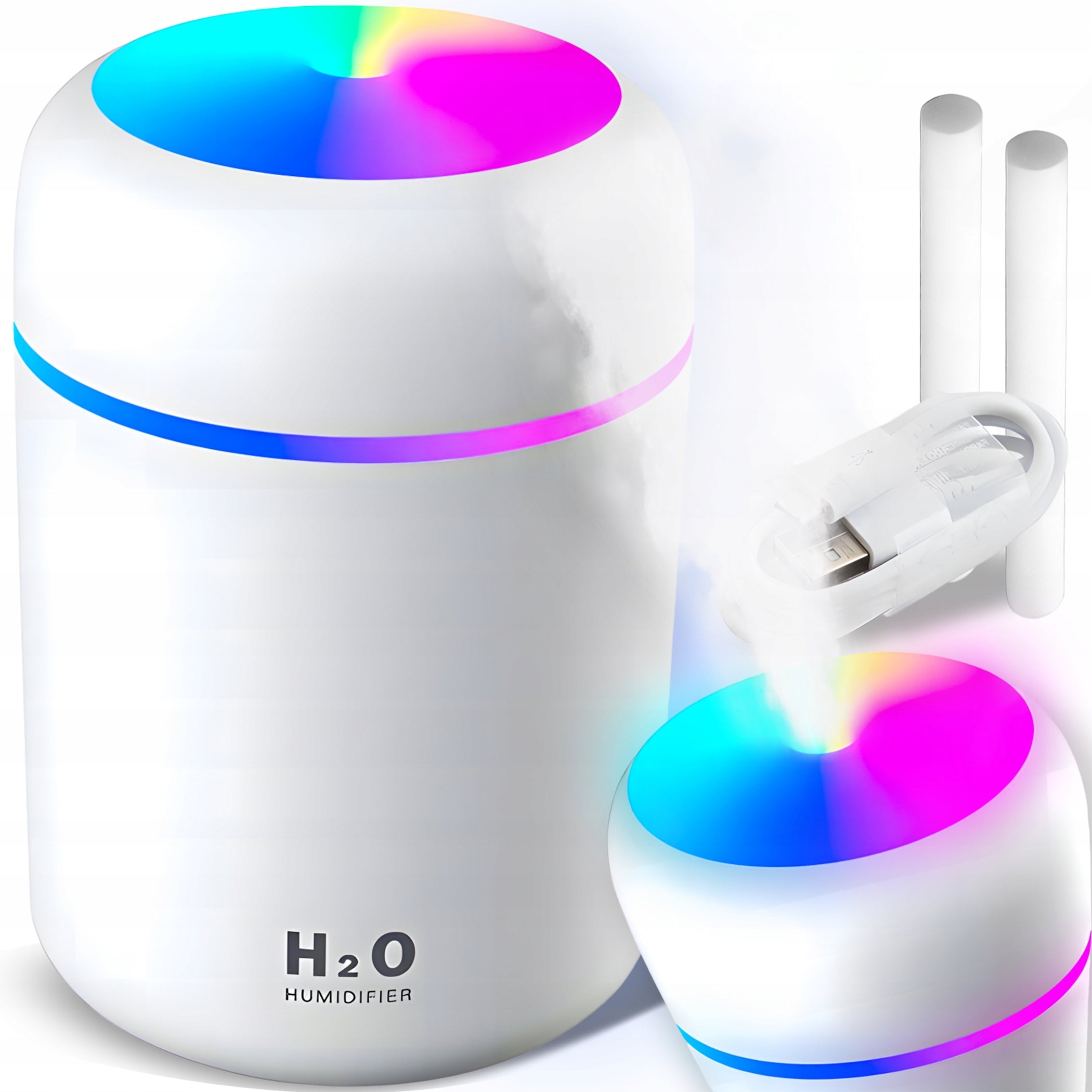 HUMIDIFIER AROMA DIFFUSER LED FOR CAR AROMATHERAPY NIGHT LIGHT