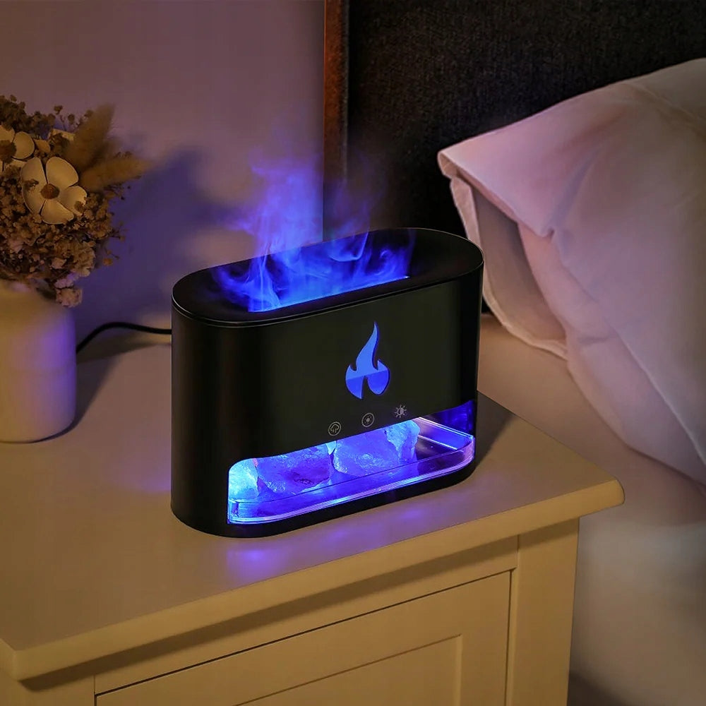 HUMIDIFIER AROMA DIFFUSER NIGHT LIGHT LED BLACK MONTESSA Manufacturer code 5903843215189