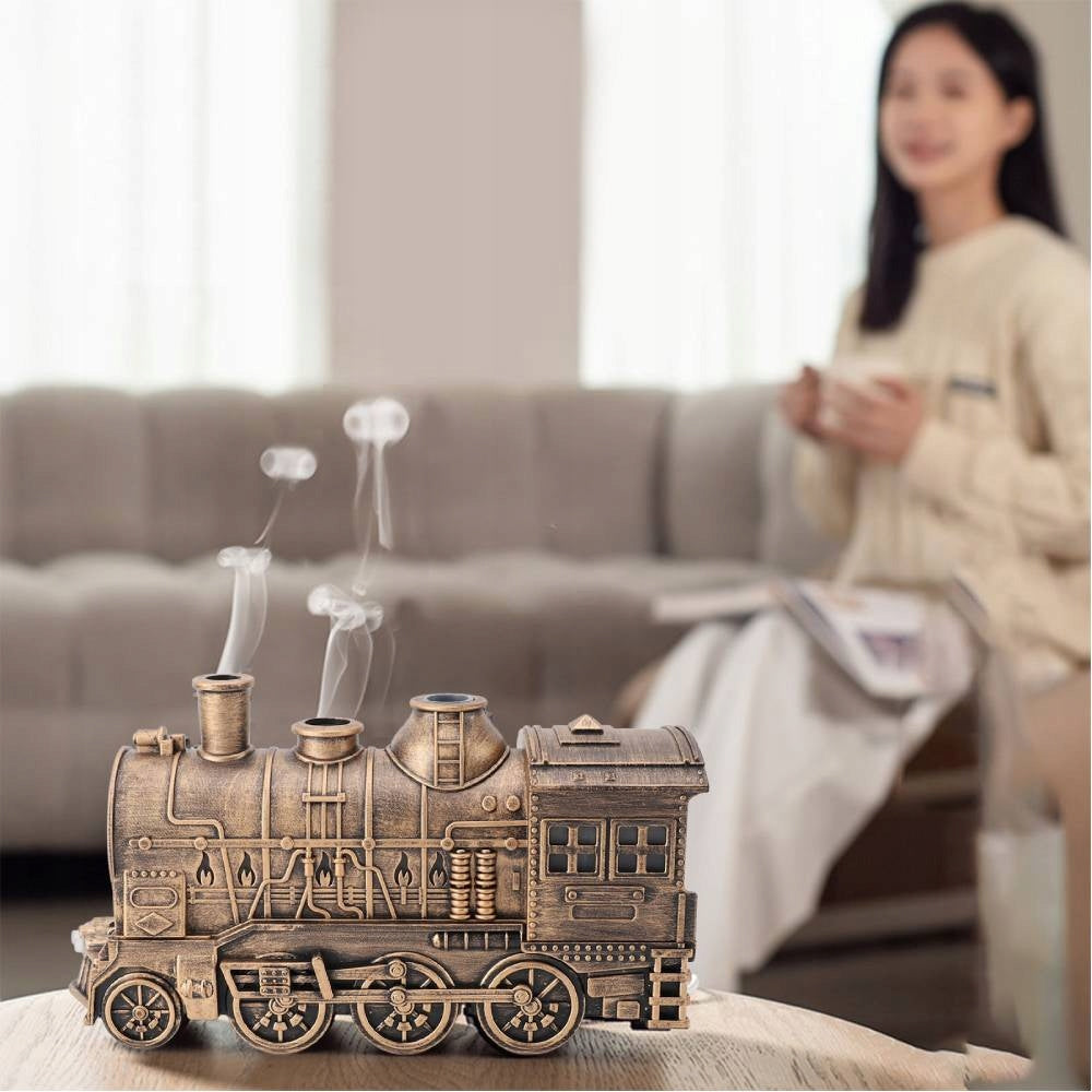 HUMIDIFIER AROMATHERAPY TRAIN CLOTHES STEAM LOCOMOTIVE TRAIN Packaging status original