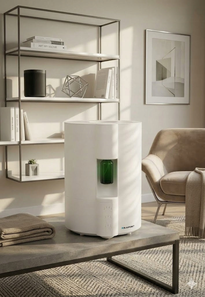 HUMIDIFIER BLAUPUNKT AHA501 WITH ODOR DIFFUSER 4L Aromatherapy Aromatizer Dominant color white