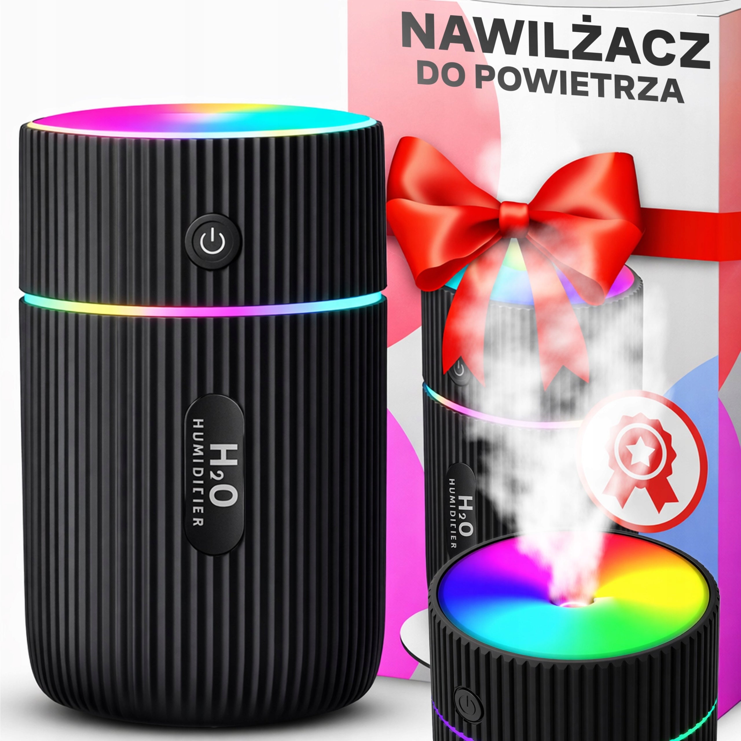 HUMIDIFIER CAR FRAGRANCE DIFFUSER USB NIGHT LIGHT RGB