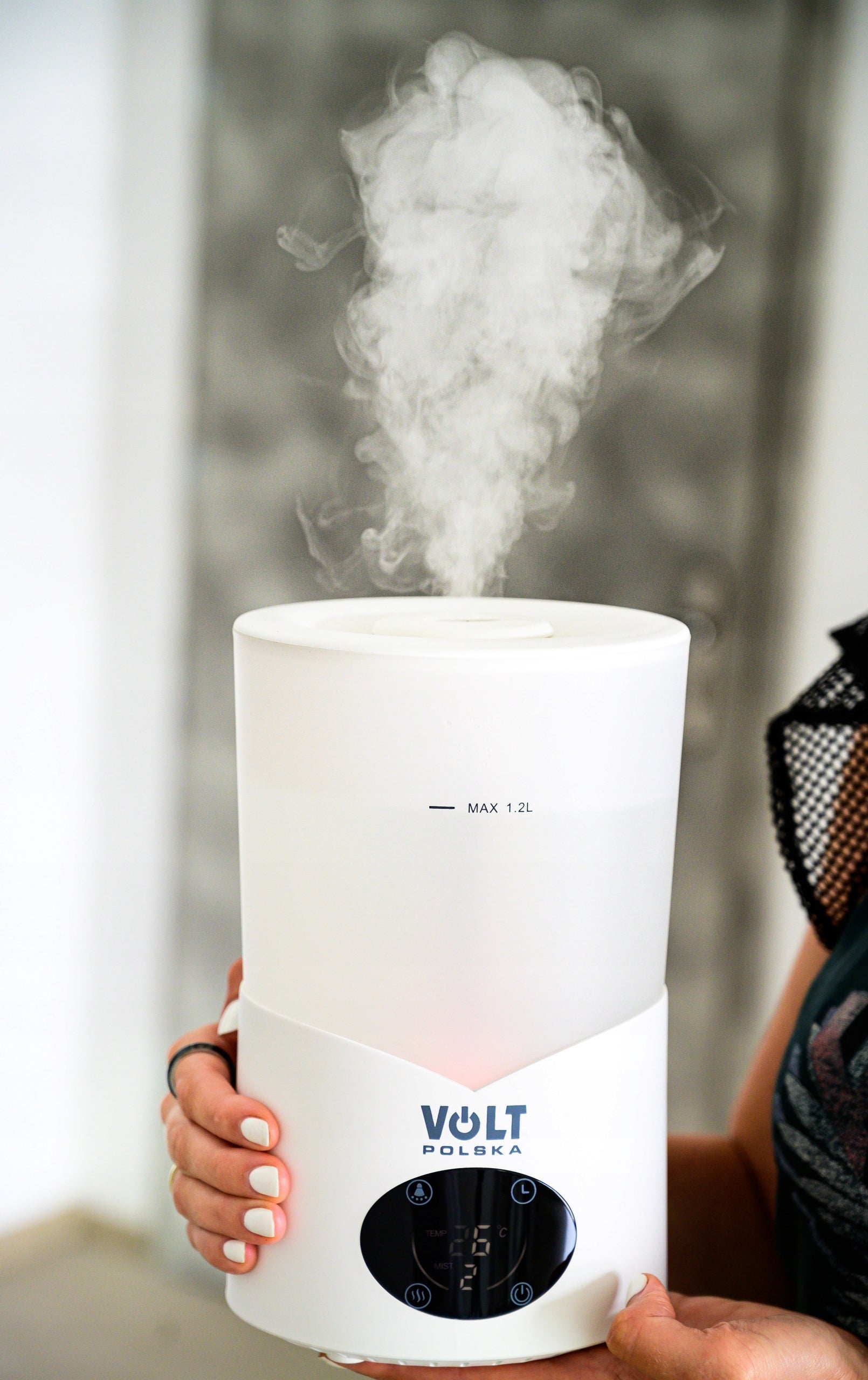 HUMIDIFIER DIFFUSER 1,2L FILTER PURIFIER PILOT Water tank capacity 1.2 l