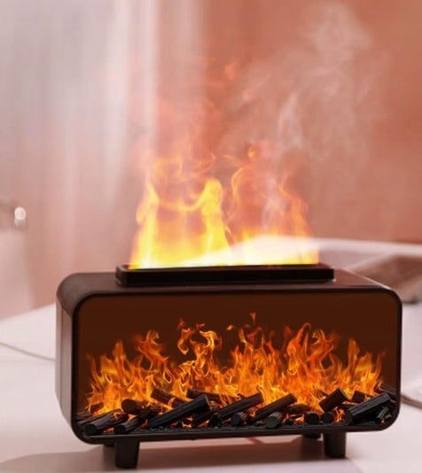 HUMIDIFIER FIREPLACE LED RGB AROMA DIFFUSER AROMATHERAPY OILS Brand no brand