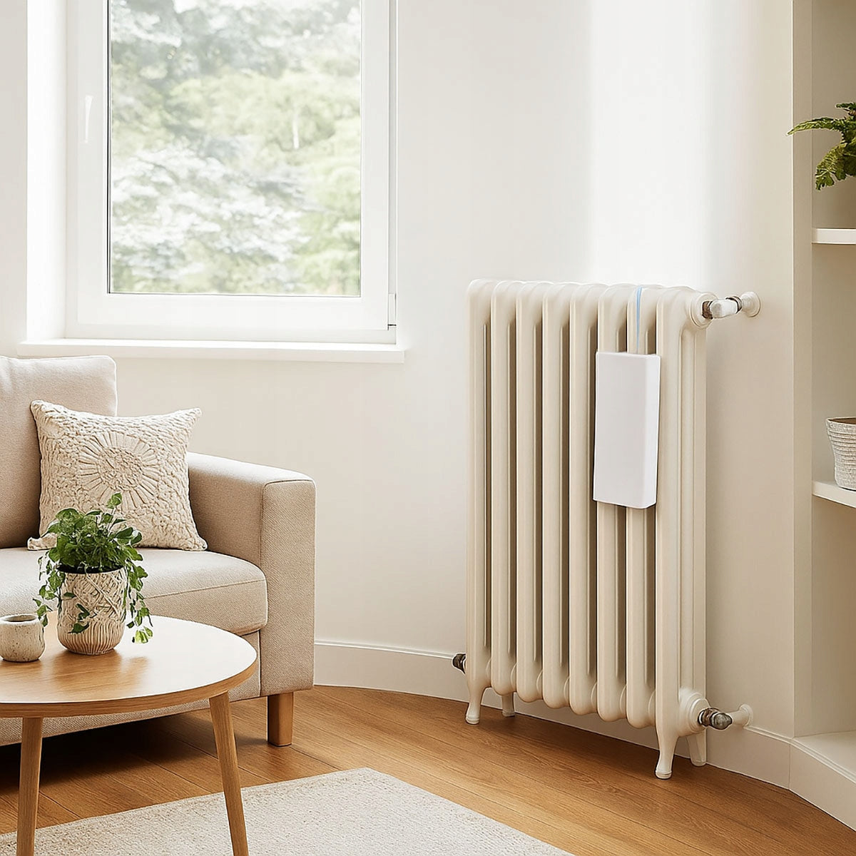 HUMIDIFIER FOR CERAMIC RADIATOR 330 ML WHITE Dominant color white
