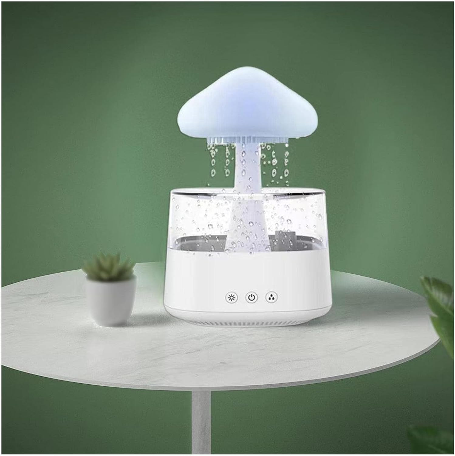 HUMIDIFIER IONIZER AROMATHERAPY RAIN NIGHT LIGHT Model LAMPA DESZCZOWA CHMURKA NAWILŻACZ / GA31