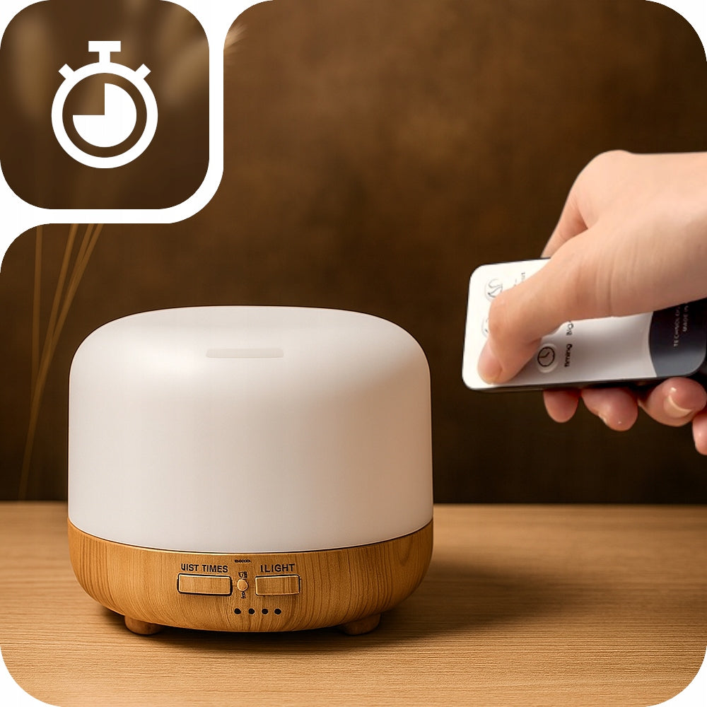 HUMIDIFIER NIGHT LIGHT AROMATHERAPY DIFFUSER RGB + REMOTE CONTROL Brand no brand