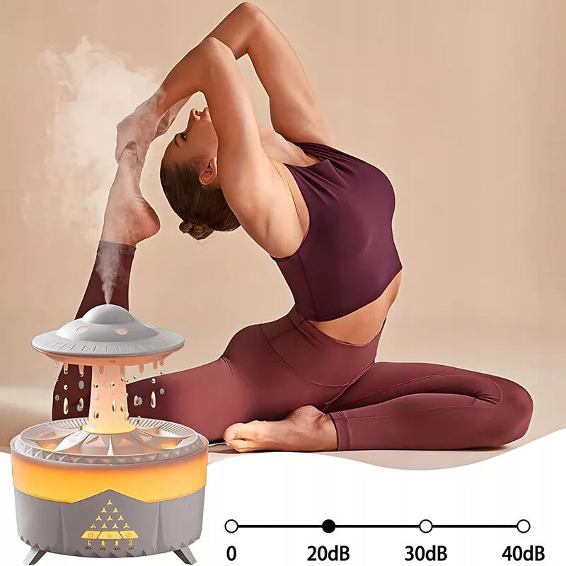 HUMIDIFIER, OIL DIFFUSER, ESSENTIAL FRAGRANCE DIFFUSER Product weight with unit packaging 0.512 kg