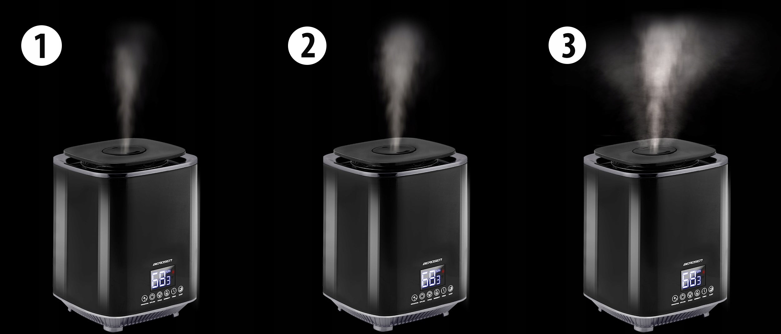 HUMIDIFIER ULTRASONIC IONIZER AROMATHERAPY PILOT Model BD-502