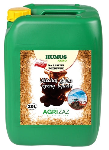 HUMUS ACTIVE AGRO 20L PER STRAW CROP RESIDUES