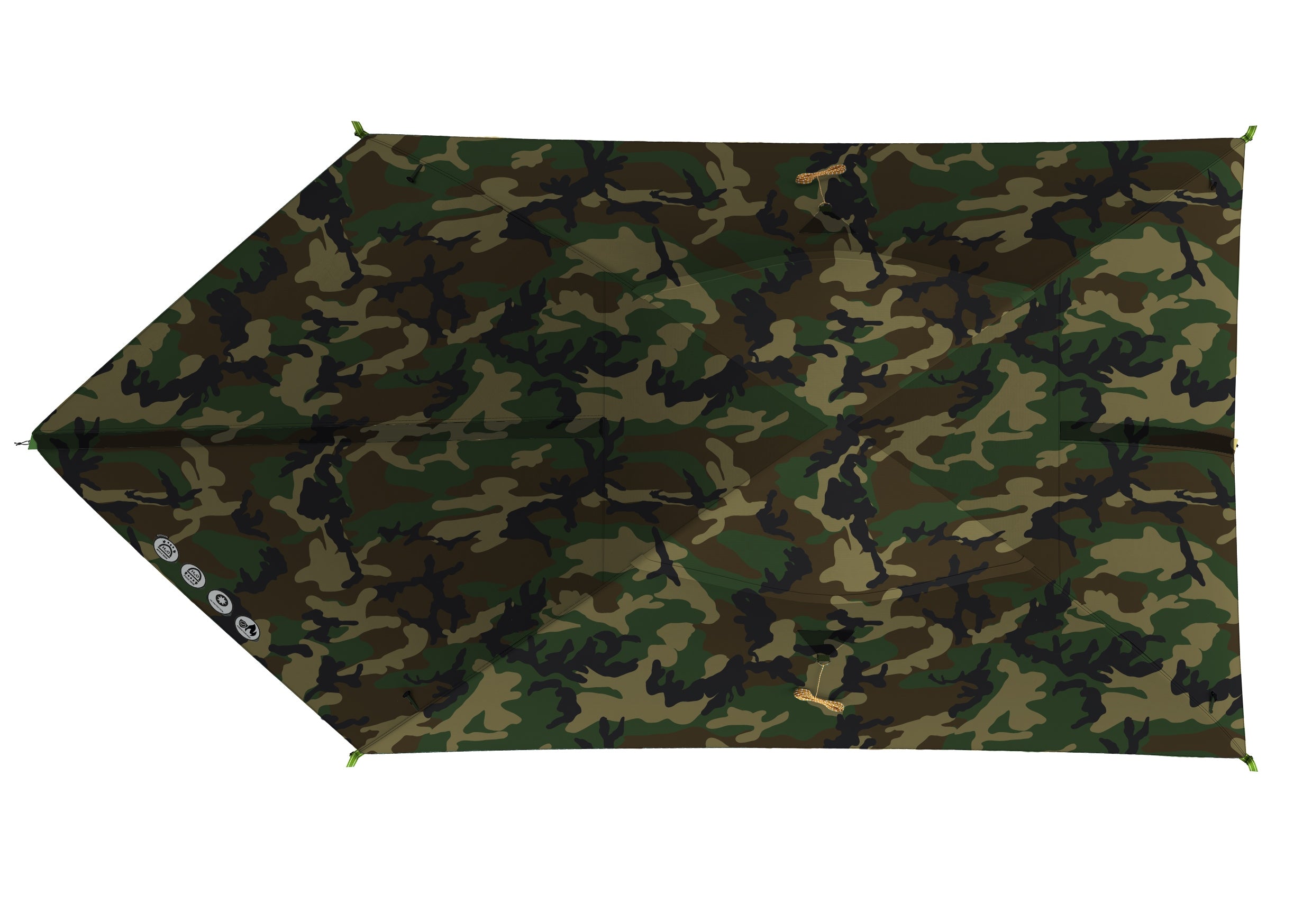HUSKY BIZAM ARMY Tourist tent 1H0-8754 Waterproofness 4000 mm