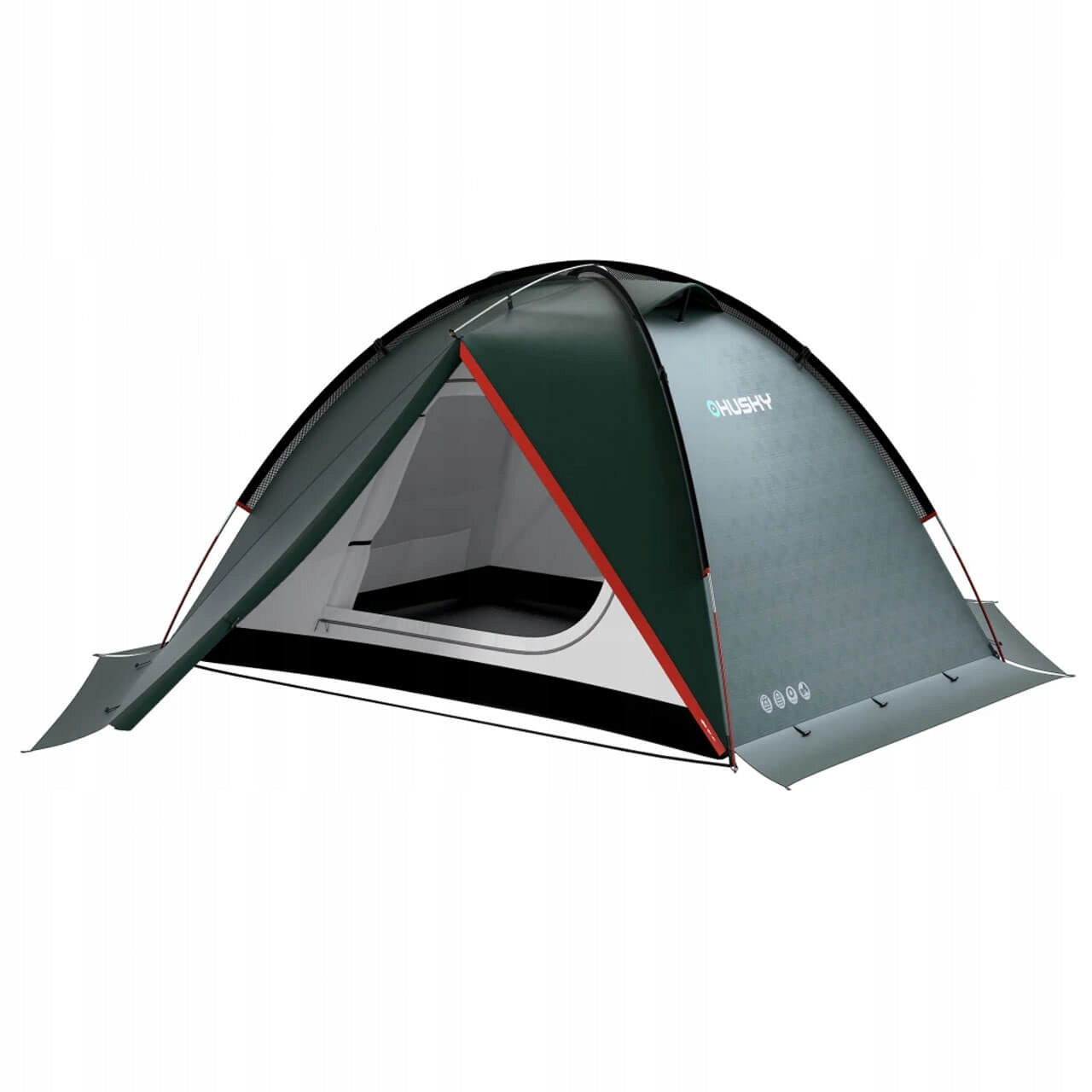 HUSKY ORIGINAL EXTREME FALCON TENT 2 seater green Brand Husky