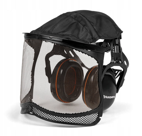 HUSQVARNA HEARING PROTECTORS WITH ULTRA VISION SHIELD
