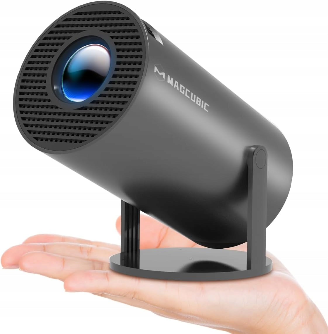 HY300 Mini Projector 4K WiFi 6 BT52 Android 11 Smart Beamer TV GREY