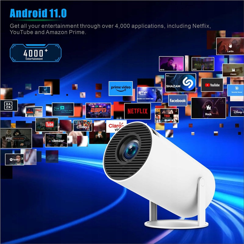 HY300 PRO Projector Smart Android 2025 New Version 4K WiFi Portable Manufacturer code 6900810563747